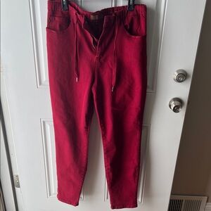 Judy Blue Red Joggers